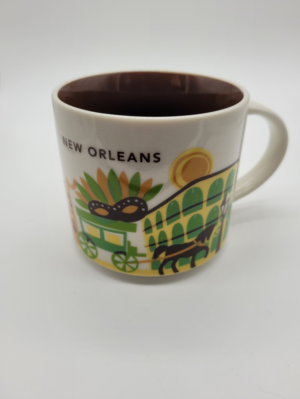 Starbucks You Are Here New Orleans Mug YAH 14 oz City Series Coffee Cup